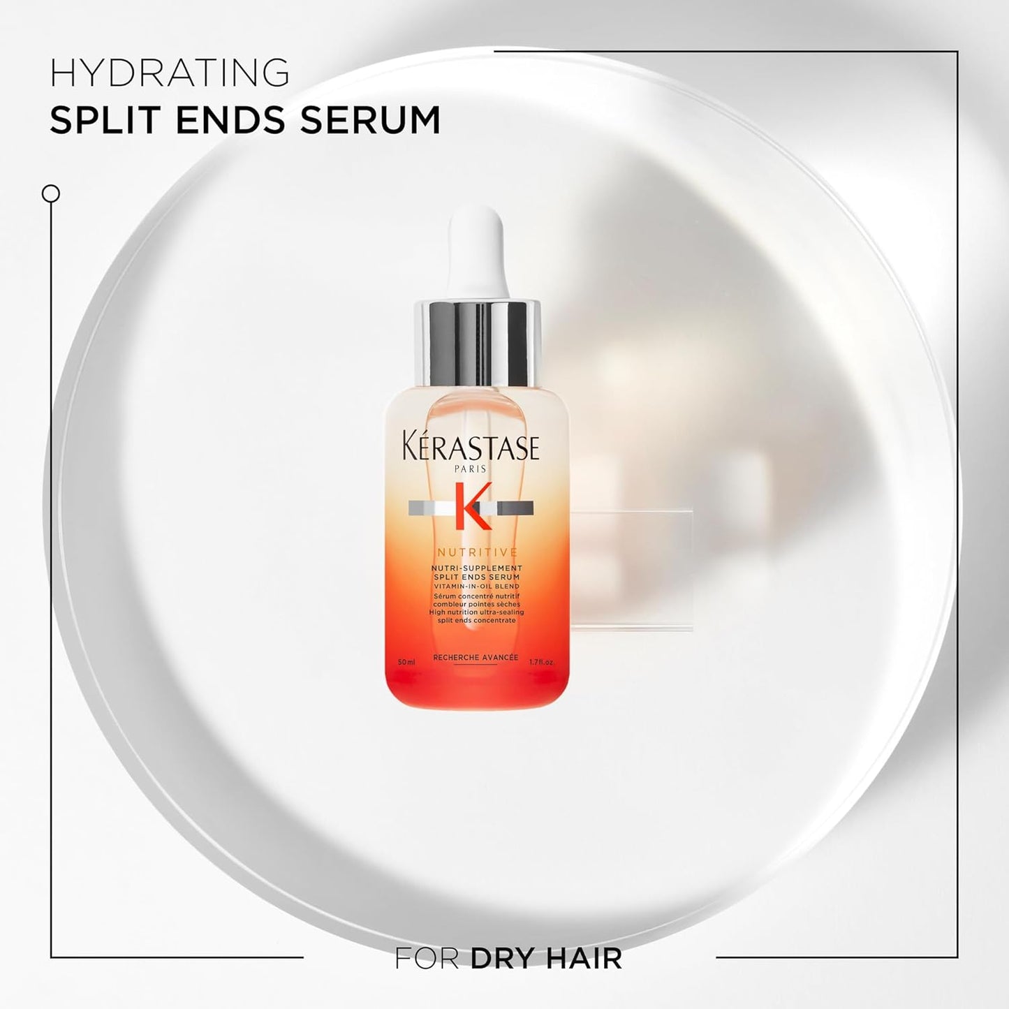 nutri-supplement split ends hair serum